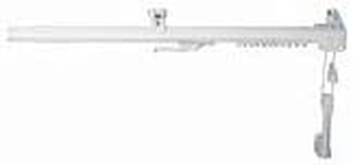 86" - 150" One Way Draw Adjustable Traverse Curtain Rod - Right