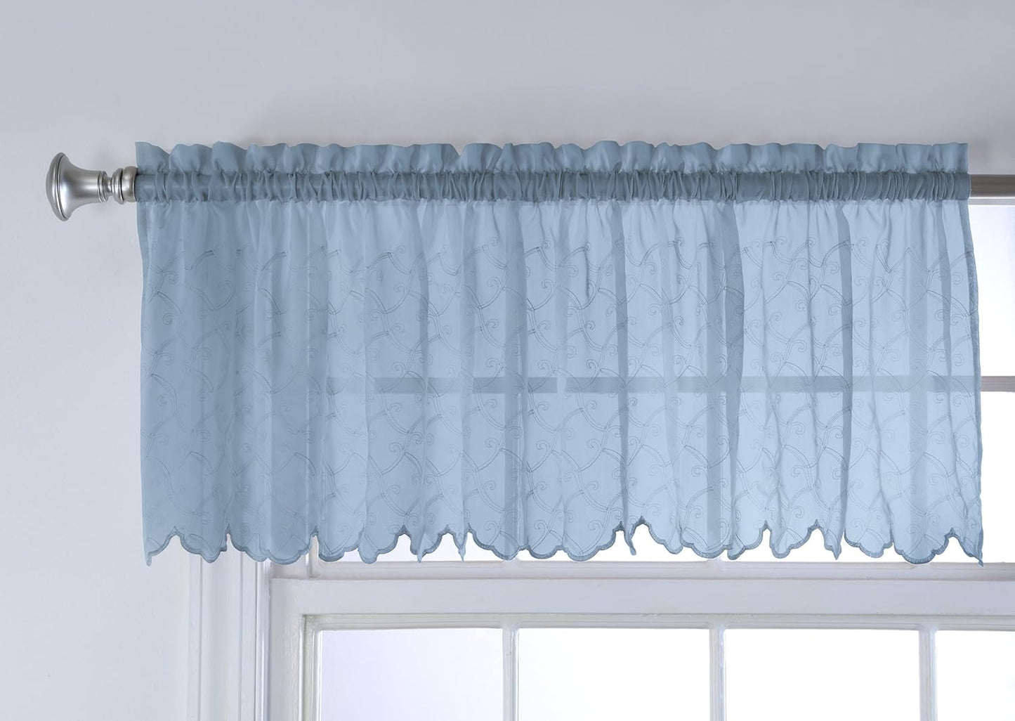 Stylemaster Splendor Pinch Pleated Drapes Pair, 2 of 60" by 84", White  Stylemaster Home Products Ocean 70 In X 16 In | Valance 