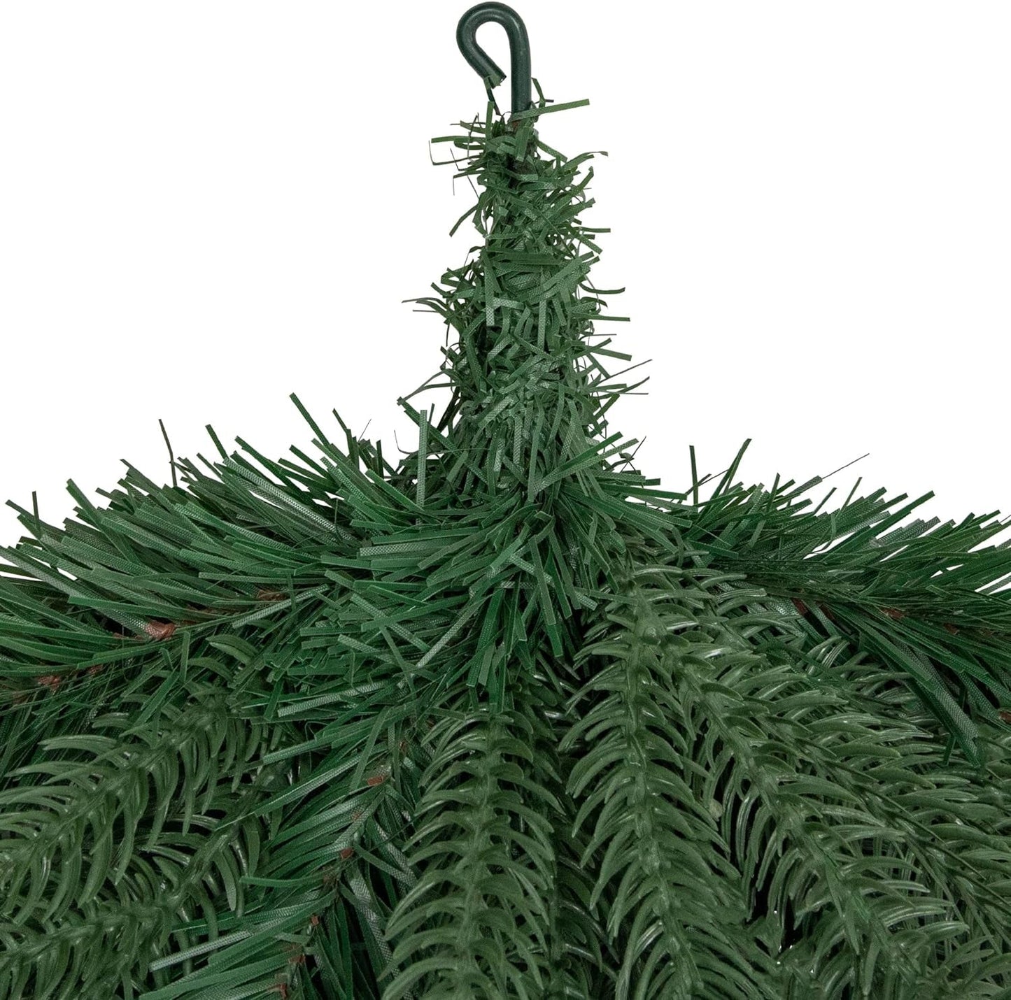 32" Mixed Pine Artificial Christmas Teardrop Swag - Unlit