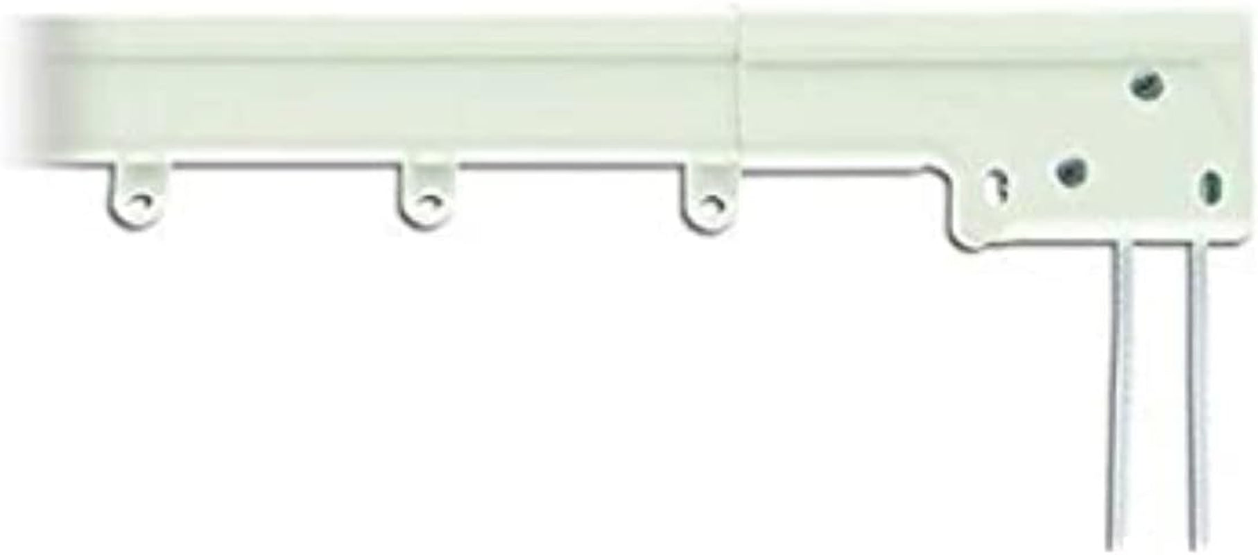 86" - 150" One Way Draw Adjustable Traverse Curtain Rod - Left
