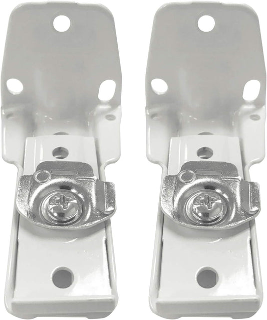 A&F Rod Decor Center Support for Single Traverse Rod - White (2 Pieces)
