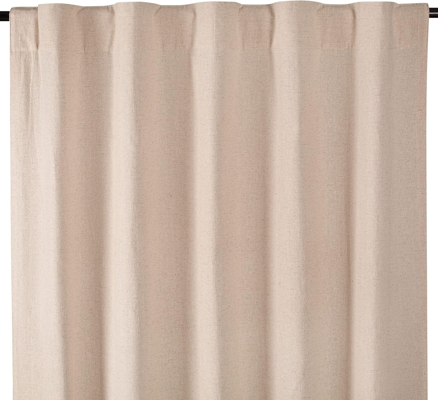 Bedding Craft Curtains,Linen Curtains,Natural Curtains,Linen Drapes,Linen Room Darkening Curtains,Flax Linen Curtain,Curtain & Drapes,Natural Linen Curtains,Taupe Linen Curtains 108 Inch  Bedding Craft   