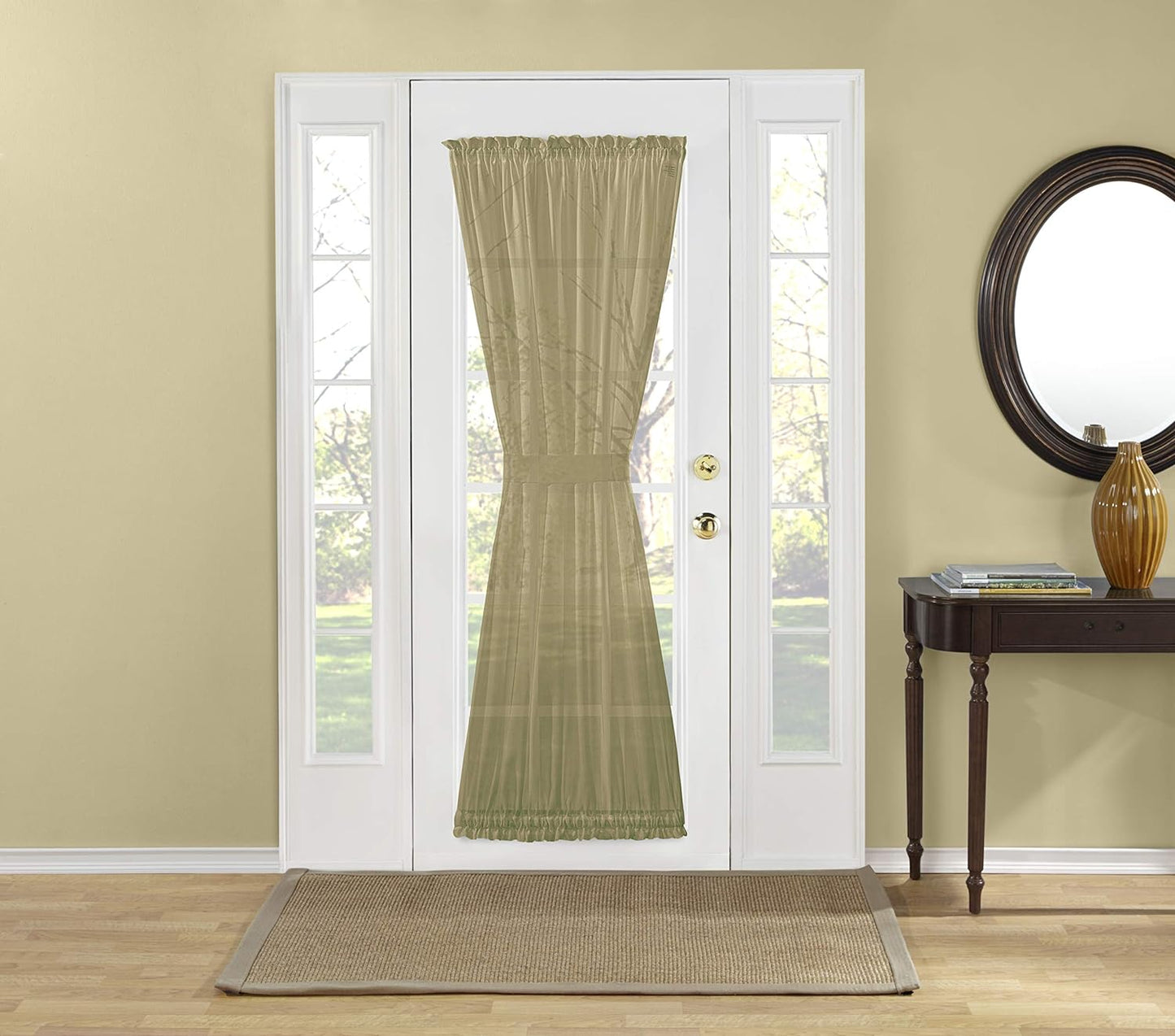 Stylemaster Splendor Pinch Pleated Drapes Pair, 2 of 60" by 84", White  Stylemaster Home Products Olive 56 In X 72 In | Door Panel 