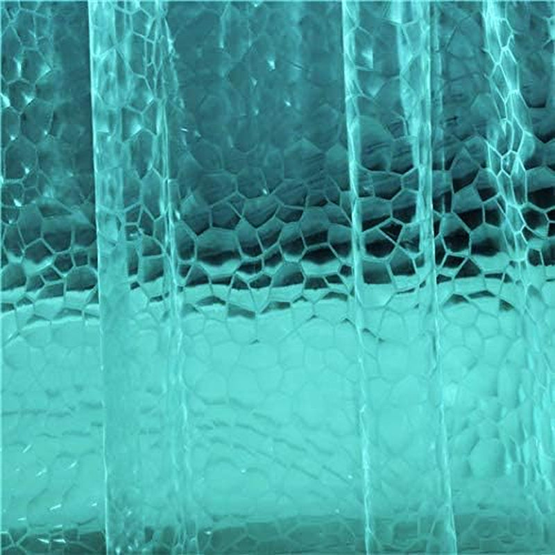 Adwaita Newest Design 3D Bubbles Shower Curtain Liner,No Odors,Eco Friendly (Clear)