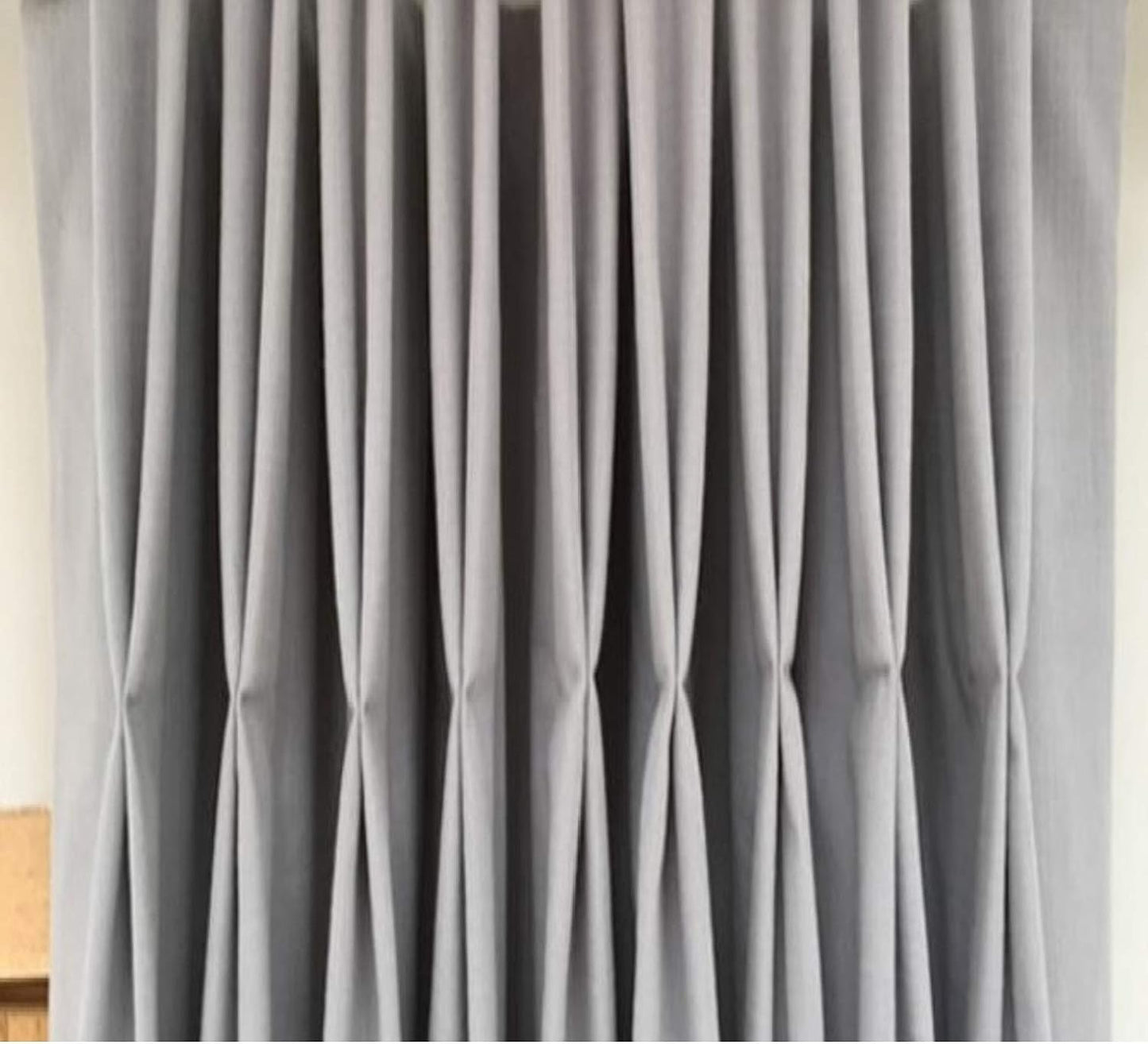 Add Pinch Pleat to Our Custom Made Curtain (100" Wide 1 Panel Single Pinch Pleat 4" High) Curtains Are NOT Included  Ikiriska 50" Wide 1 Panel (9" High)  