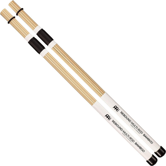 Meinl Stick & Brush Rebound Multi-Rod Bundle Specialty Drumsticks for Low Volume Quiet Acoustic Music on Drums/Percussion, Bamboo Dowels Foam Core (SB209)