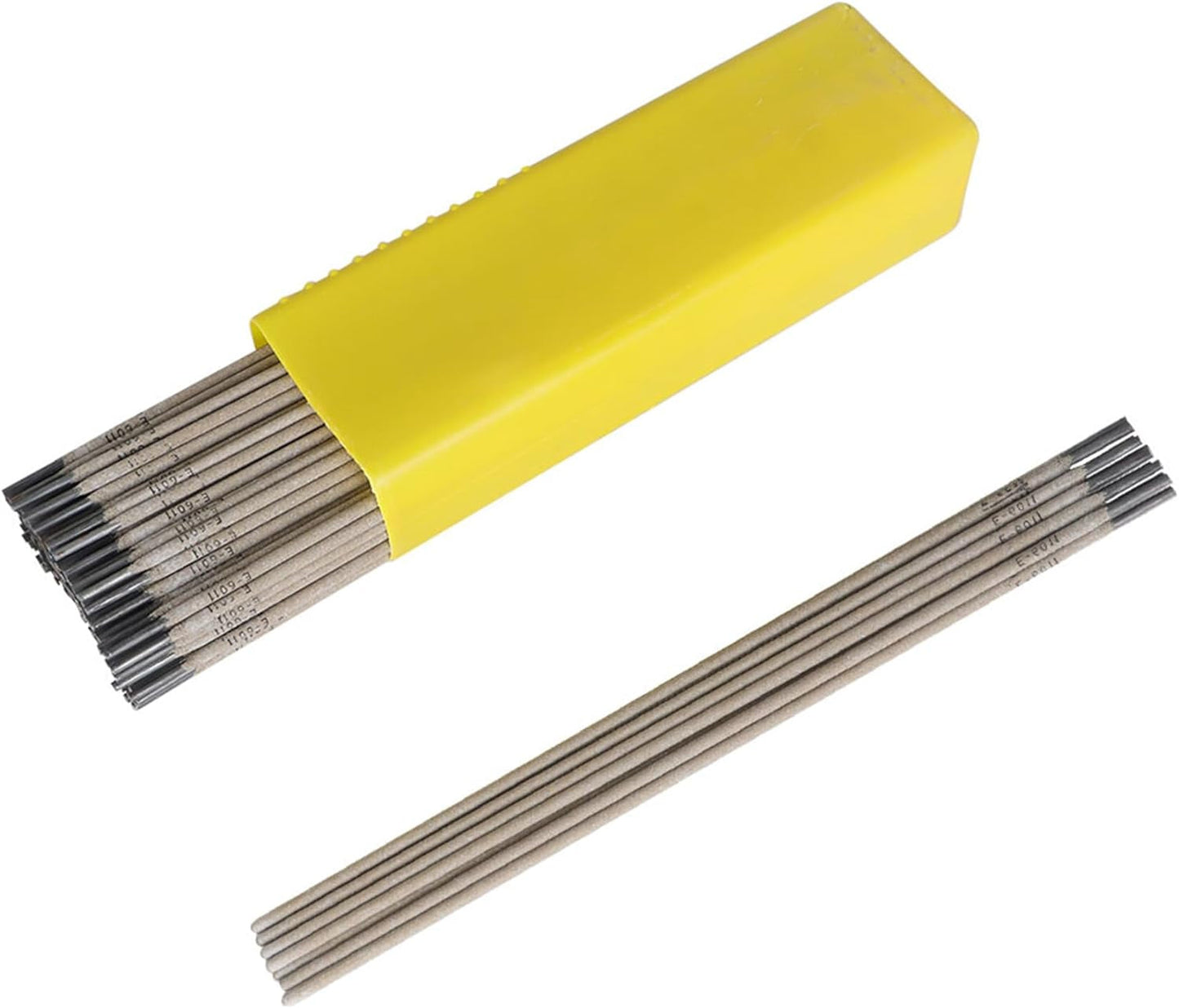 6 Packs of 10 Lbs E6011 1/8 Inch Carbon Steel Electrode Arc Welding Rods Welding Electrode