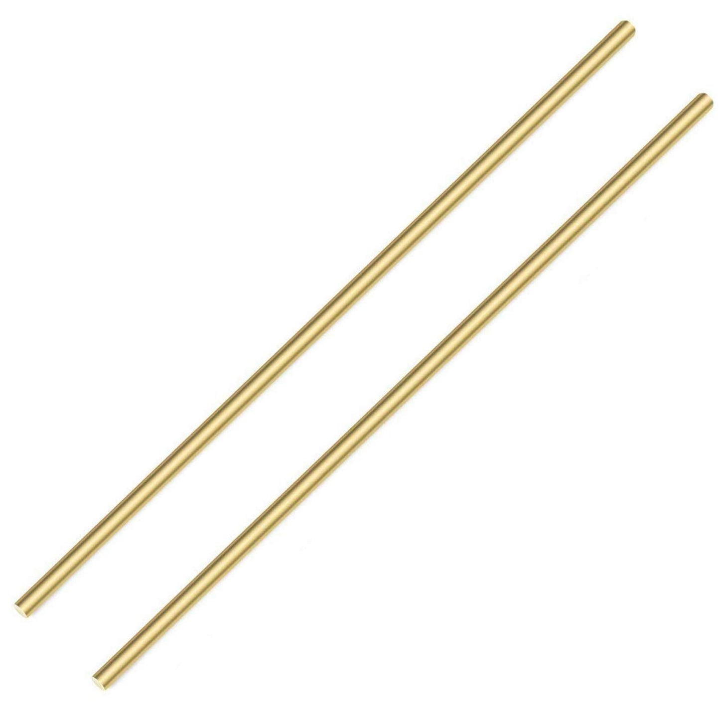 8 PCS 4Mm/ 5/32 Inch Brass Rod Brass round Stock Lathe Bar Stock Kit Brass Rod Stock Solid Brass Rod, 4Mm/ 5/32 Inch Diameter 12 Inch in Length