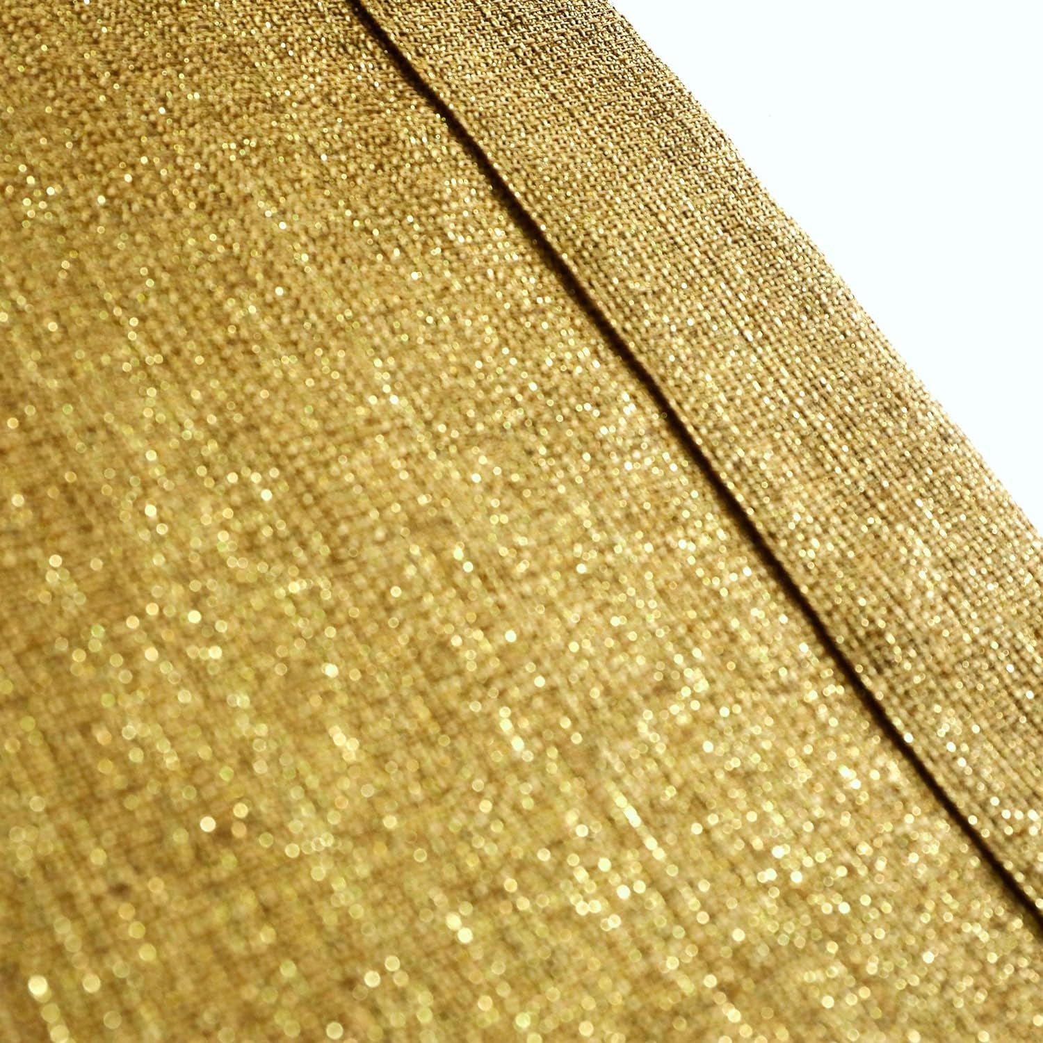 Gold Curtains 84 Inch Length for Living Room 2 Panels Set Rod Pocket Window Decor Semi Sheer Luxury Sparkle Shimmer Shiny Glitter Brown Golden Mustard Curtains for Bedroom 52X84 Long Christmas Decor  MRS.NATURALL TEXTILE   