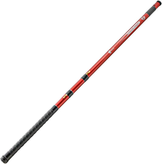Crappie Stalker Telescopic Fishing Rod | Collapsible Bream Pole with Leatherette Grip | Travel Fishing Gear | 10', 12', 14' and 16' Size Options