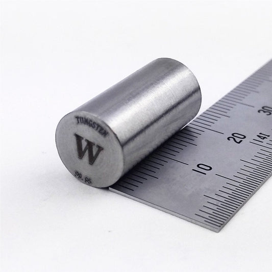 Pure Tungsten Metal Rod 99.95% 30G Min. 10Diameterx20Mm Length Element W Sample