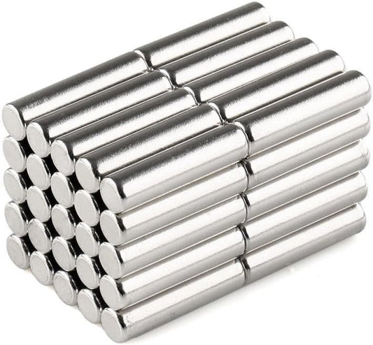 Magnetic Pins Tacks Sticks Adhesive Holder Lifter Fastener Cylinder Rod Magnets (10 Pack)