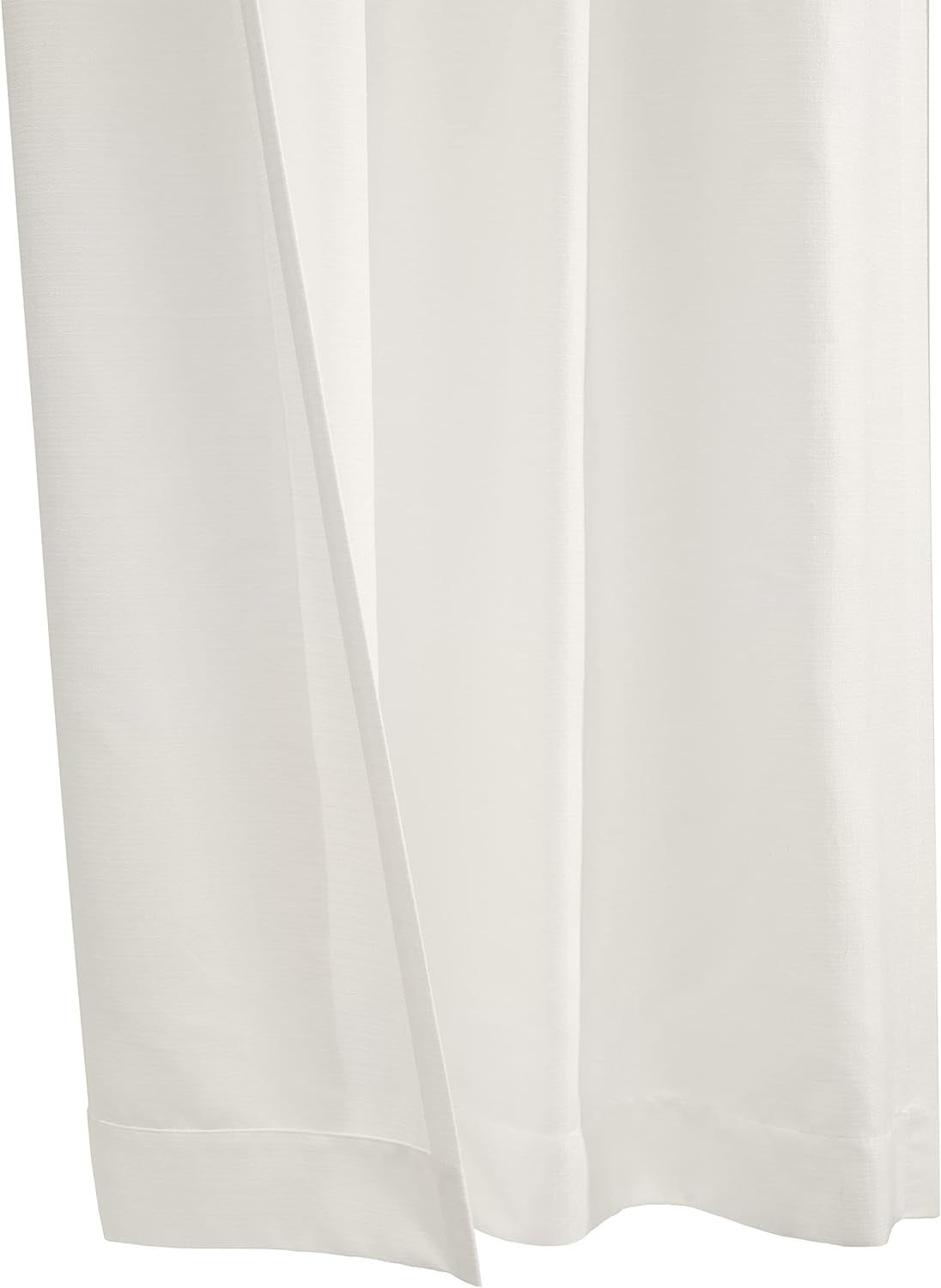 Commonwealth Home Fashions Mulberry Back Tab Curtain Panel Window Dressing 54 X 84 in White (71996-142-54-84-001)  Commonwealth Home Fashions   
