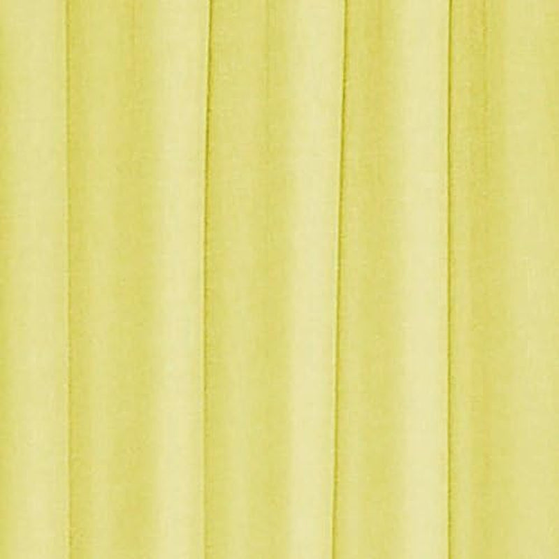 ECLIPSE Kendall Modern Scalloped Valance Rod Pocket Window Curtain for Kitchen or Bathroom, 42" X 18", Lemon