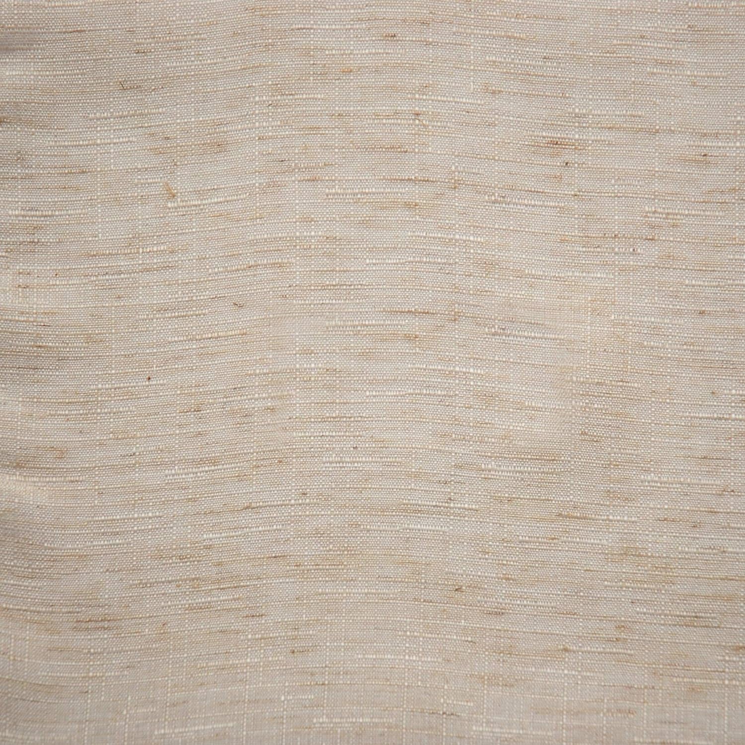 No. 918 Amalfi Linen Blend Textured Semi-Sheer Rod Pocket Curtain Panel, 54" X 84", Ivory  No. 918   