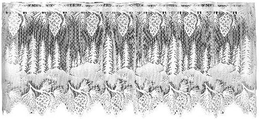 Heritage Lace Pinecone 60-Inch Wide by 16-Inch Drop Valance, Ecru