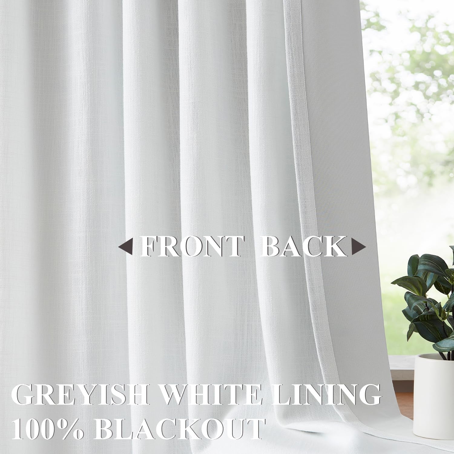 Vision Home White Pinch Pleated Full Blackout Curtains Thermal Insulated Window Curtains 84 Inch for Living Room Bedroom Room Darkening Pinch Pleat Drapes with Hooks Back Tab 2 Panel 40" Wx84 L  Vision Home   