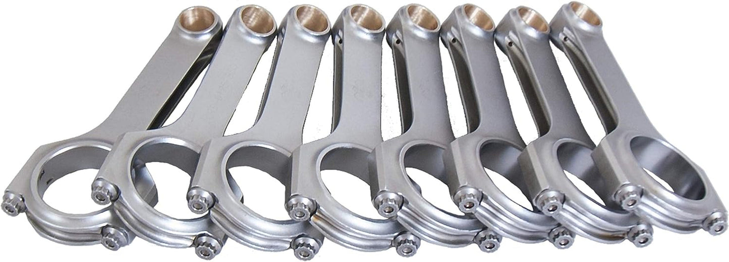 CRS6125O3D 6.125" Forged H-Beam Connecting Rod Set with Pin for Small Block Chevy