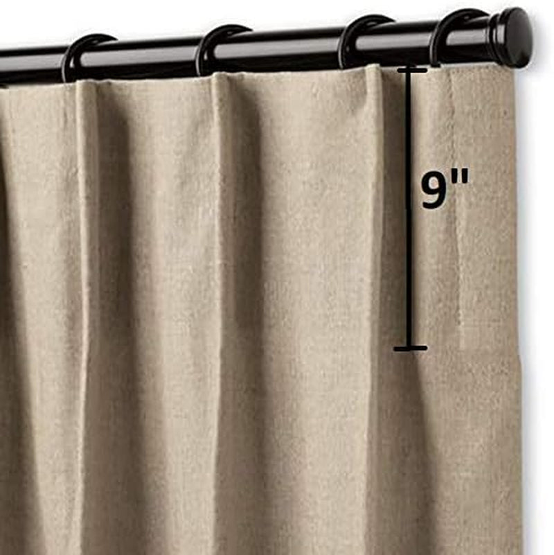 Add Pinch Pleat to Our Custom Made Curtain (100" Wide 1 Panel Single Pinch Pleat 4" High) Curtains Are NOT Included  Ikiriska 50" Wide 1 Panel Single Pinch Pleat 9"High  
