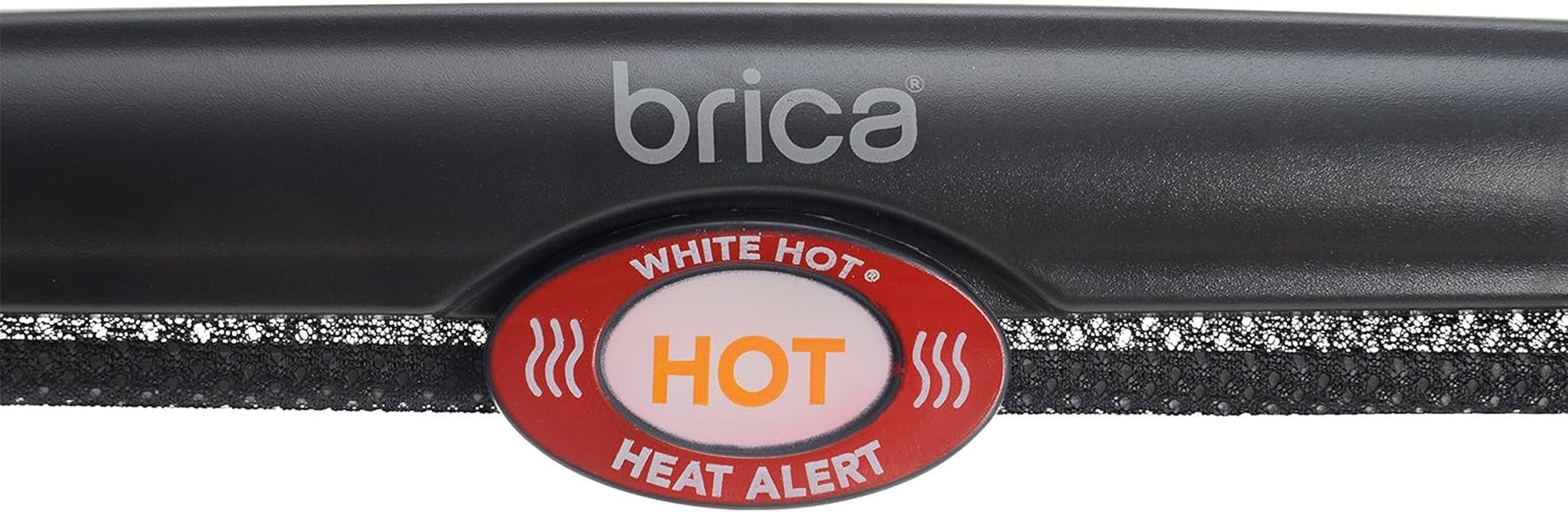 Munchkin® Brica® Sun Safety™ Car Window Roller Shade with White Hot® Heat Alert, Black, 2 Count (Pack of 1)