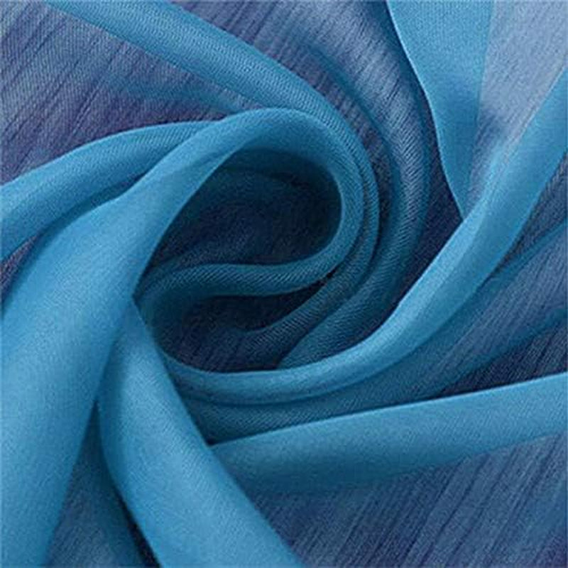 1 Pack Solid Fully Stitched Sheer Curtain Scarf Valance Extra Long 106 Inches Sheer Valance Topper Window Treatment Voile Curtain Panel Elegant Home Decor for Girls' Bedroom Living Room Party Wedding